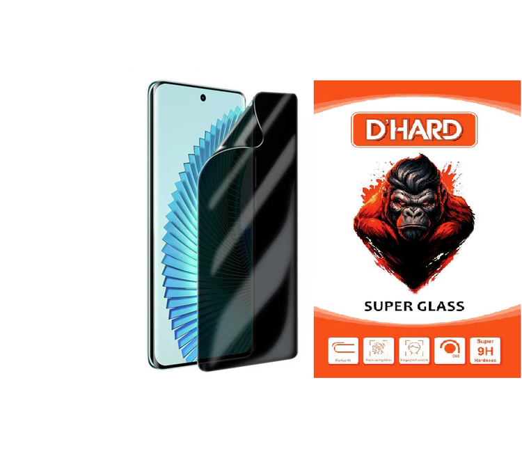 محافظ صفحه نمایش حریم شخصی بادیگارد D`HARDمدل HydroGel مناسب برای گوشی موبایل آنر X9b