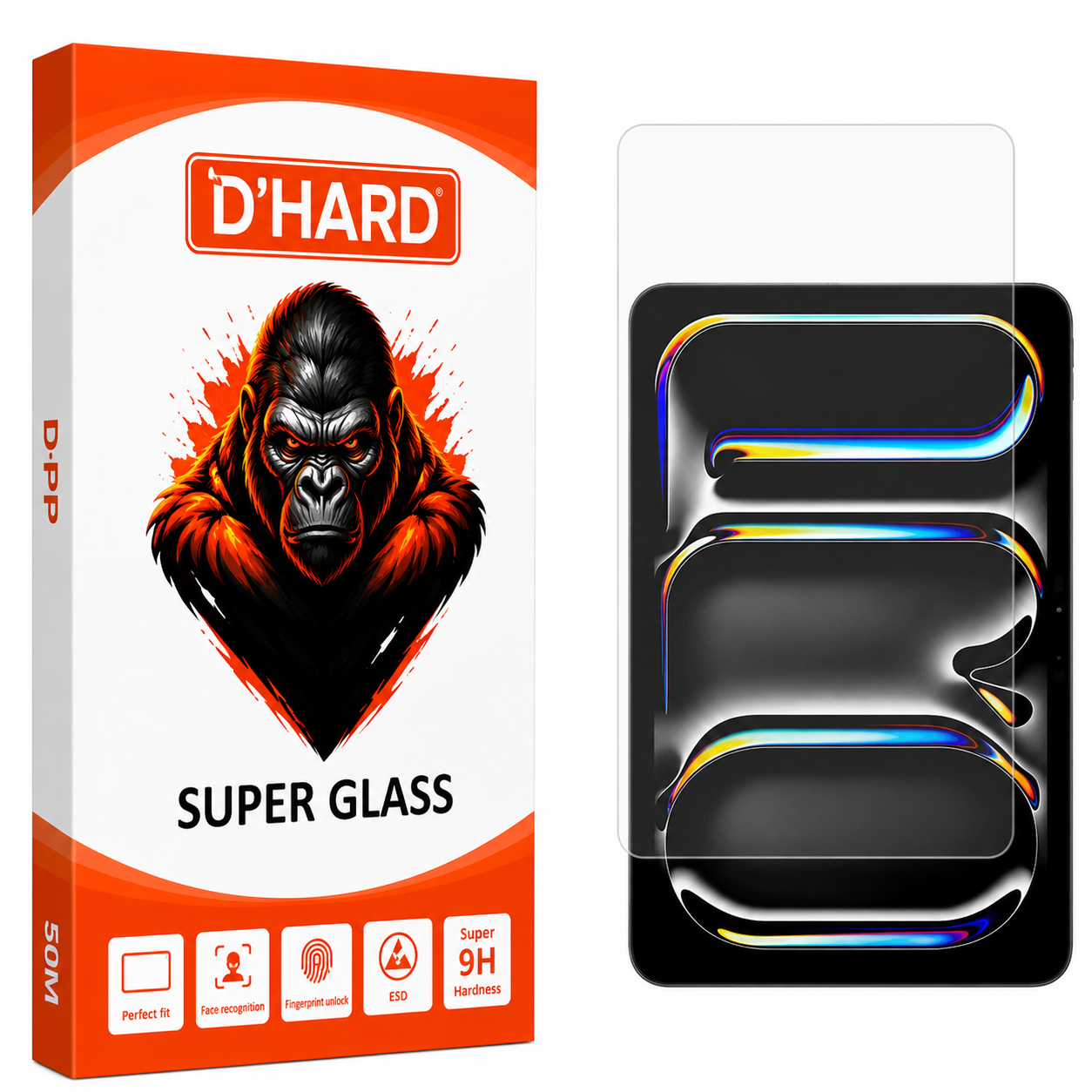 محافظ صفحه نمایش مات مولتی نانوD`HARD مدل X-S1M مناسب برای تبلت اپل iPad Pro 2024 11 inch M4
