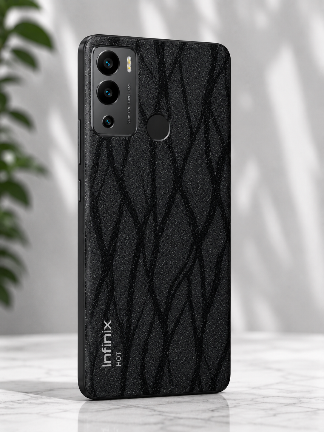 محافظ پشت گوشی طرح سنگ مناسب گوشی اینفینیکسInfinix Hot 12i