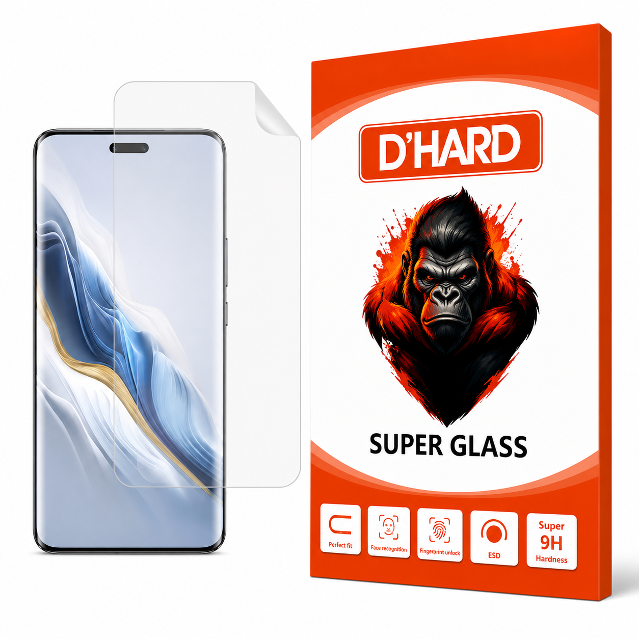 محافظ صفحه نمایش هیدروژل لایونکسD`HARD مدل HYDROLION مناسب برای گوشی موبایل آنر  Magic 6 Pro