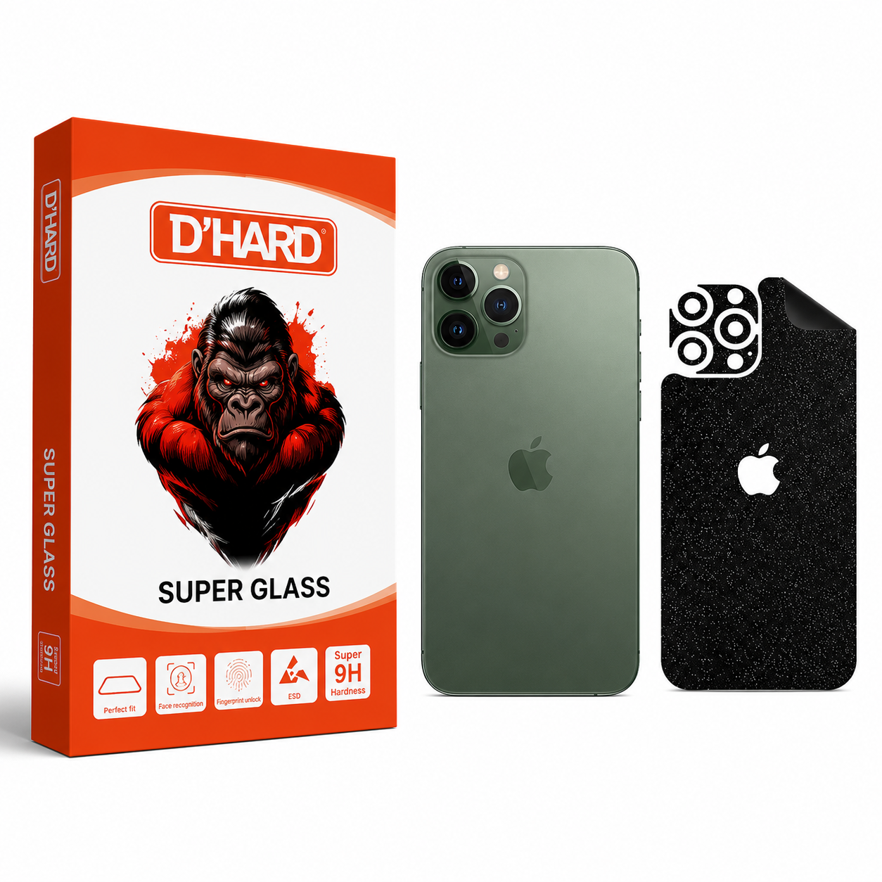 برچسب پوششی مولتی نانو D`HARDمدل X-F1G مناسب برای گوشی موبایل اپل iPhone 13 Pro Max