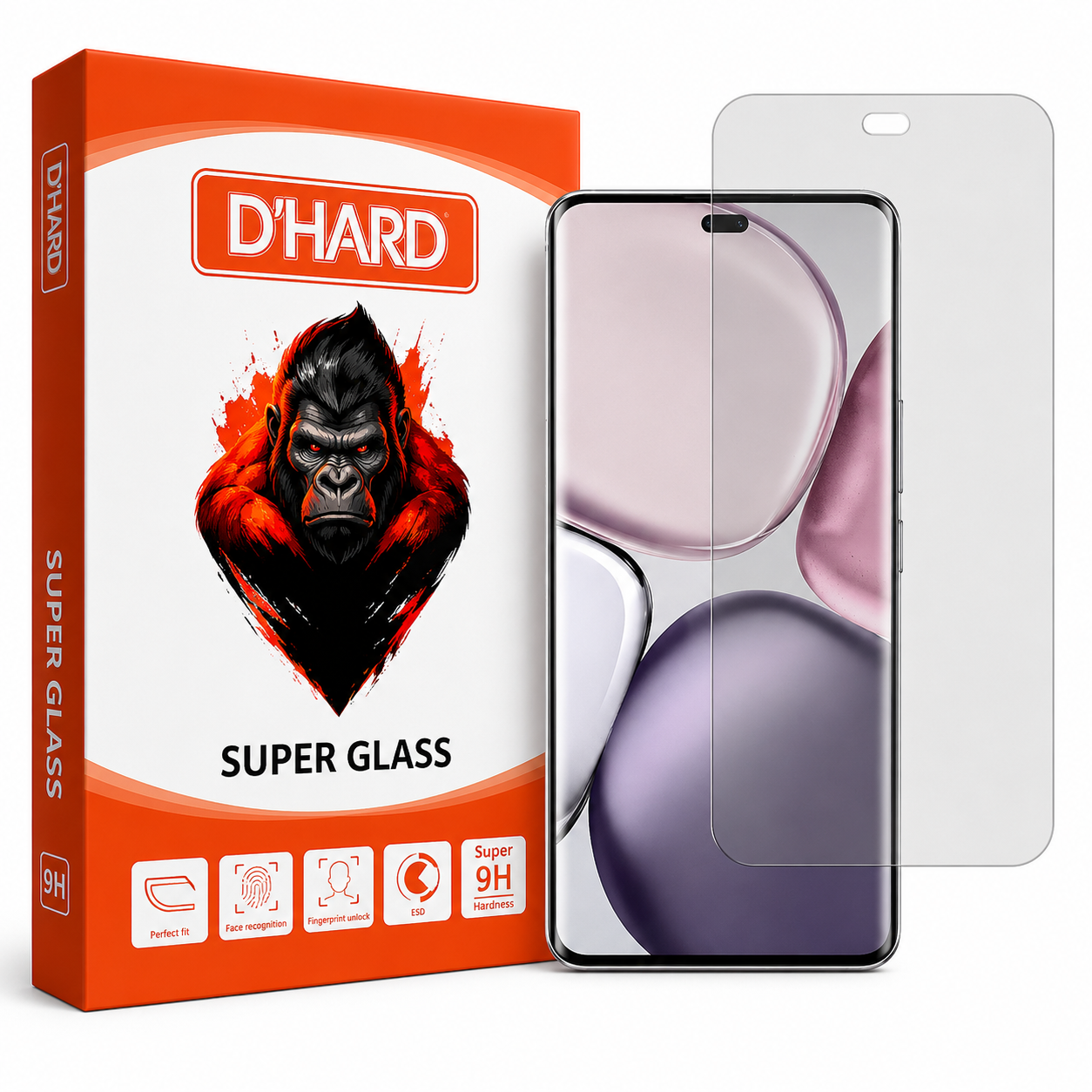 محافظ صفحه نمایش شفاف تکنوD`HARD مدل Resistant مناسب برای گوشی موبایل آنر X9c