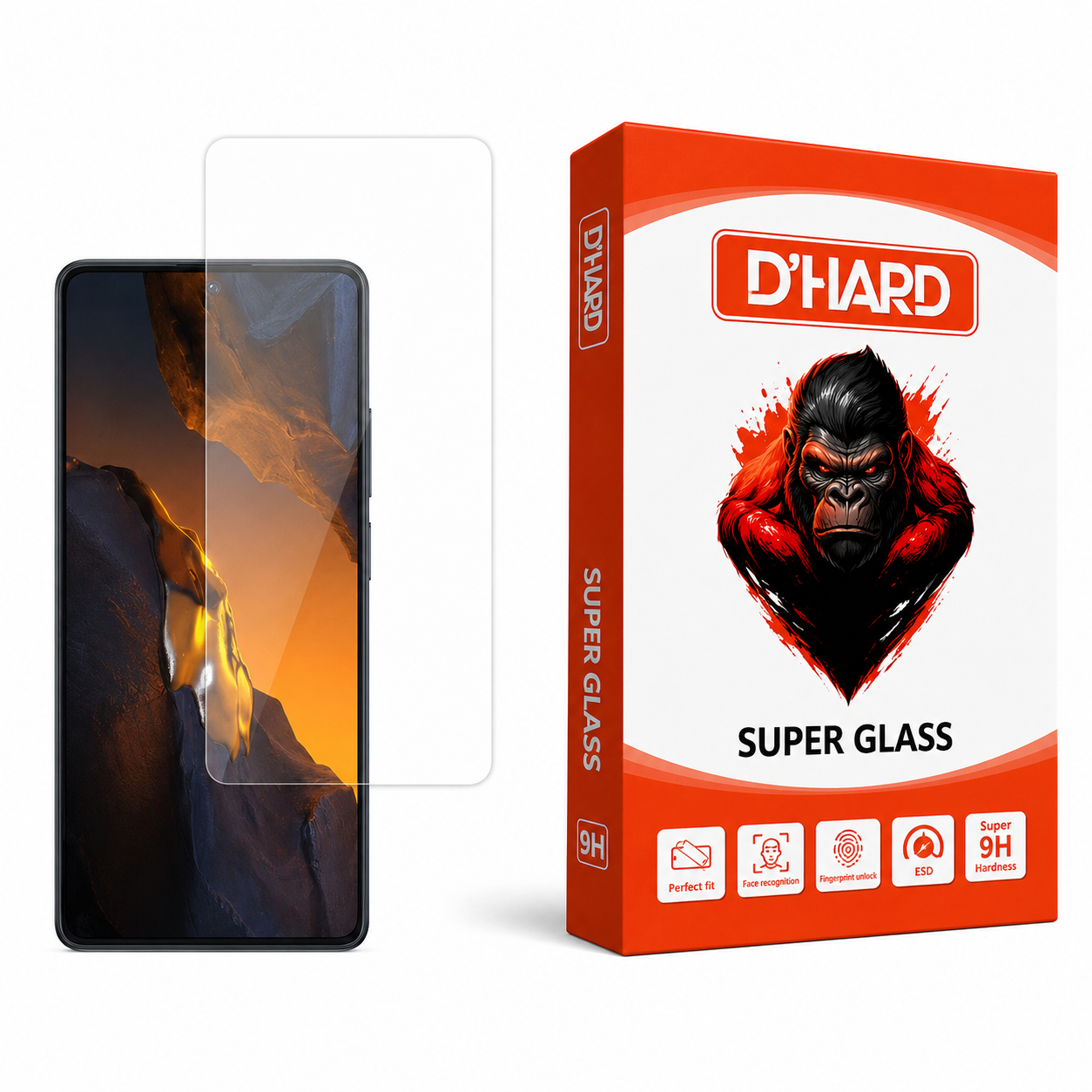 محافظ صفحه نمایش مولتی نانو D`HARDمدل X-S1N مناسب برای گوشی موبایل شیائومی Poco F5