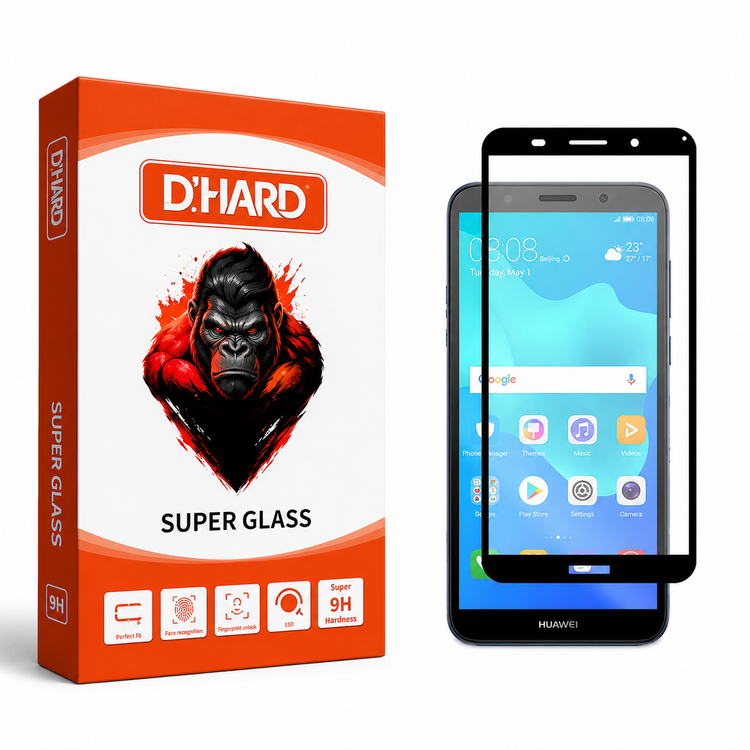 محافظ صفحه نمایش سرامیکی گلس D`HARDمدل CMT مناسب برای گوشی موبایل هوآوی Y5 Prime 2018