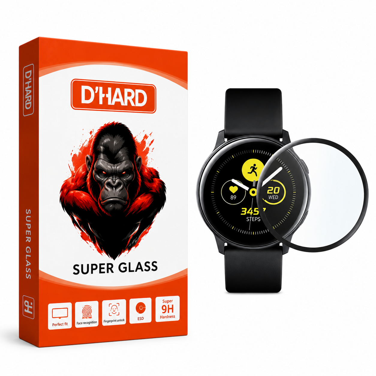 محافظ صفحه نمایش شیپ مدل TPSH-01 مناسب برای ساعت هوشمند سامسونگ Galaxy Watch Active 2 44mm