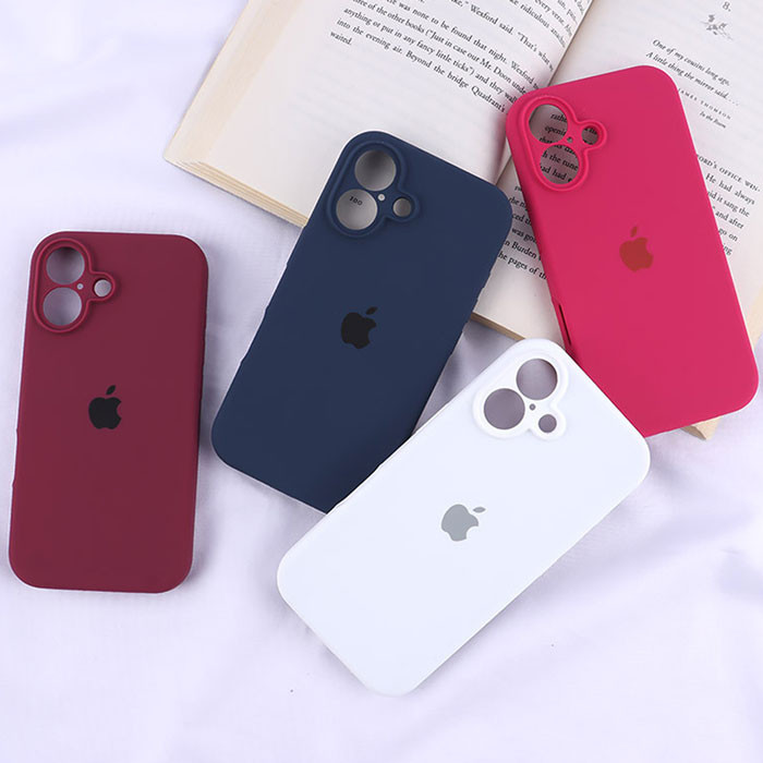 قاب مدل سیلیکونی مناسب برای گوشی موبایل اپل ۱6 iphone  اورجینال اصل