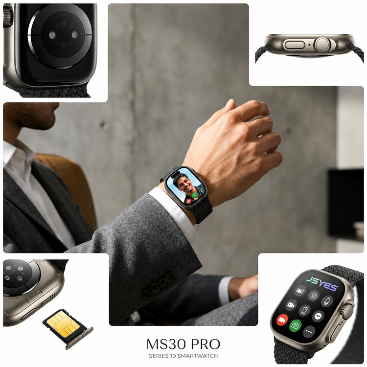 ساعت سیم کارت خور هوشمند JSYES مدل MS30pro دوربین دار و ریجستر شده اورجینال