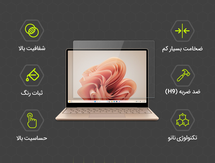 محافظ صفحه نمایش مولتی نانو مدل X-S1N مناسب برای لپ تاپ 13.3 اینچ