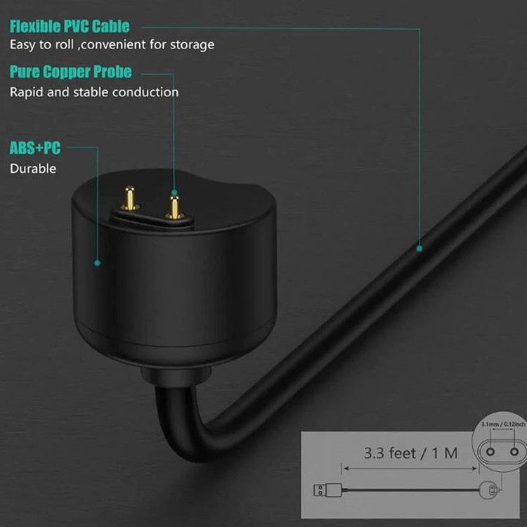 کابل شارژ مسیر مدل M-Chrge مناسب برای ساعت هوشمند شیائومی Mi Band 5