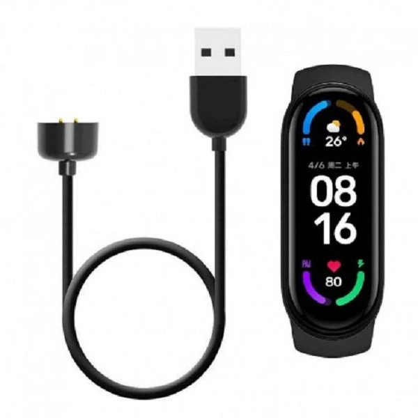 کابل شارژ مدل MI-B06 مناسب برای مچ بند هوشمند شیائومی MI Band 6