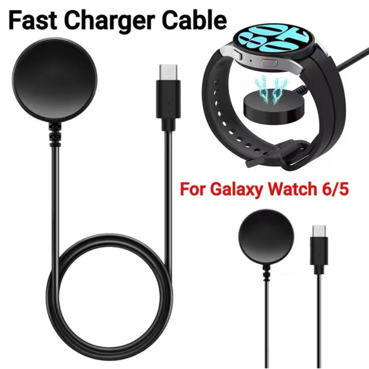 کابل شارژر آیکاتل مدل Galaxia-6/44 مناسب برای ساعت هوشمند سامسونگ Galaxy Watch 6 44mm