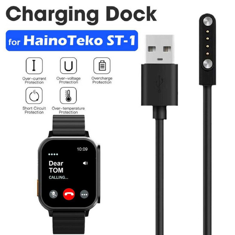 کابل شارژ آیکاتل مدل HT-st-1 مناسب برای ساعت هوشمند هاینو تکو ST-1
