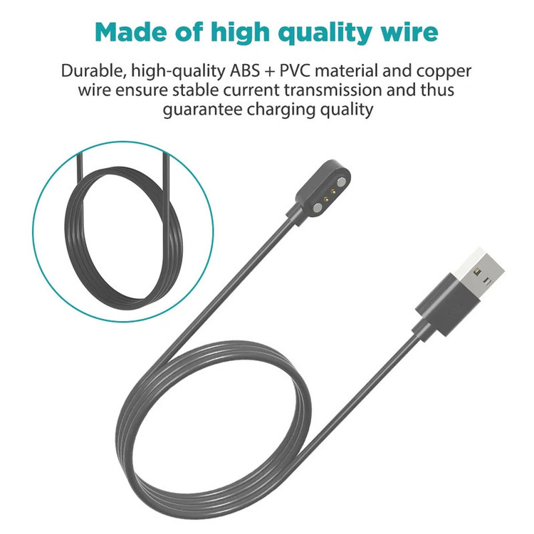 کابل شارژ راینو مدل R-Charge مناسب برای مچ بند هوشمند هایلو RS4 / RS4 PLUS