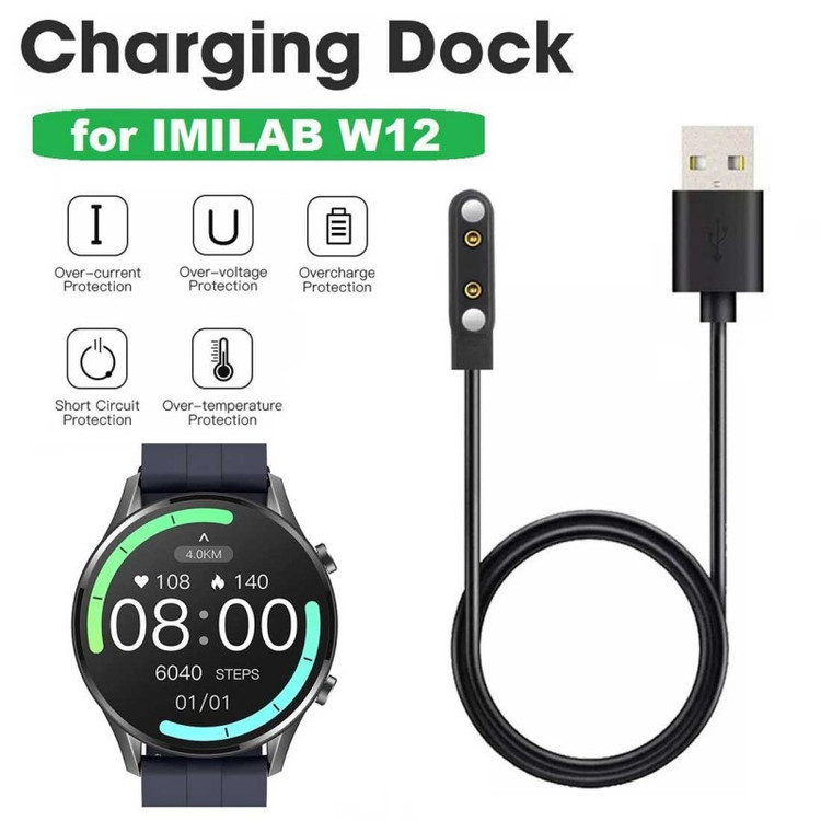 کابل شارژ مدل IL-KW12 مناسب برای ساعت هوشمند شیائومی آی می لب W12