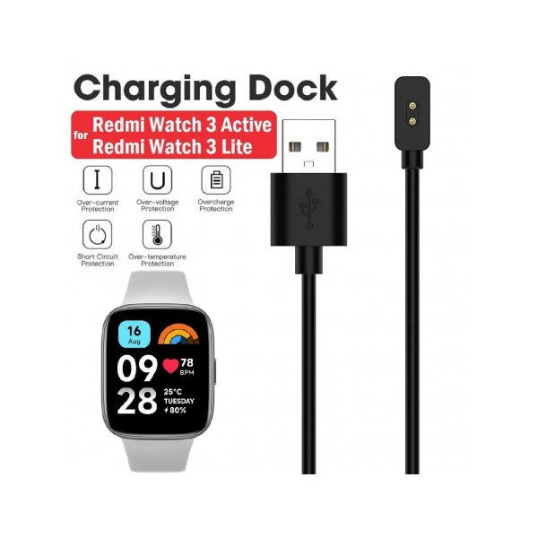 کابل شارژر آیکاتل مدل RMI-04 مناسب برای مچ بند هوشمند شیائومی Redmi Watch 4