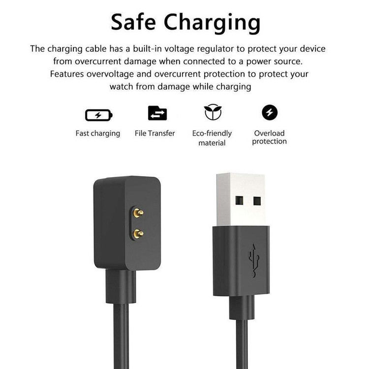 کابل شارژ کروکودیل مدل C-Charge مناسب برای مچ بند هوشمند شیائومی Redmi Watch3Youth edition