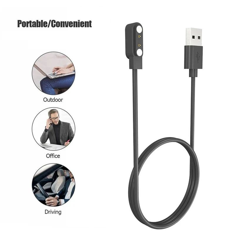 کابل شارژ کروکودیل مدل C-CH مناسب برای ساعت هوشمند K59 Pro / K56 Pro / K59 Pro Ultra / K59 Pro Ultra