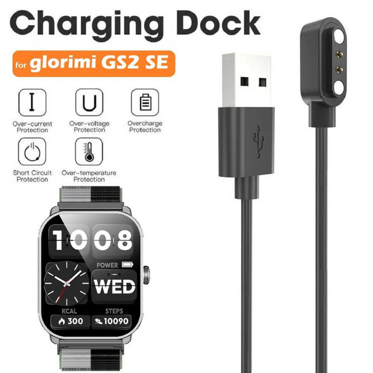 کابل شارژ آیکاتل مدل GM-Gs2SE مناسب برای ساعت هوشمند گلوریمی Glorimi GS2 SE