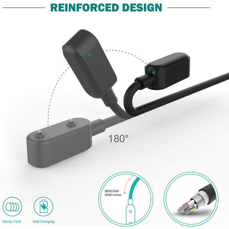 کابل شارژ کروکودیل مدل C-Charge مناسب برای ساعت هوشمند آنر Band 7