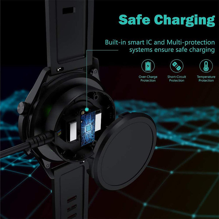 کابل شارژ کروکودیل مدل C-Chatge مناسب برای مچ بند هوشمند هوآوی Watch GT/ GT2 / GT 2e