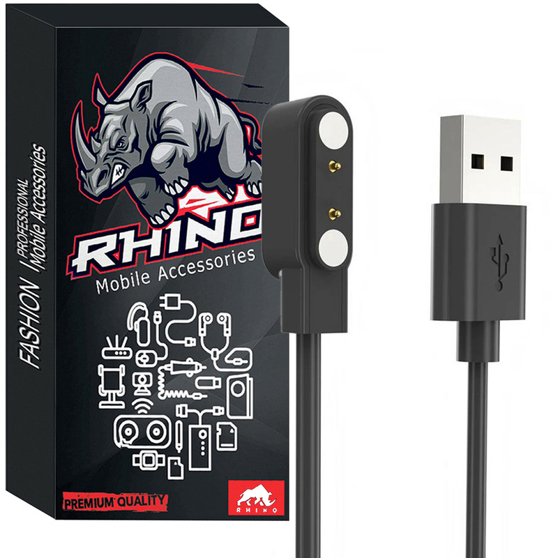 کابل شارژ راینو مدل R-Charger مناسب برای ساعت هوشمند گلوریمی M1 Pro