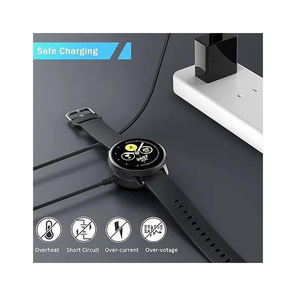 کابل شارژ دریم مدل Galaxia-Active2-C-Type مناسب برای ساعت هوشمند سامسونگ Galaxy Watch Active 2 44mm