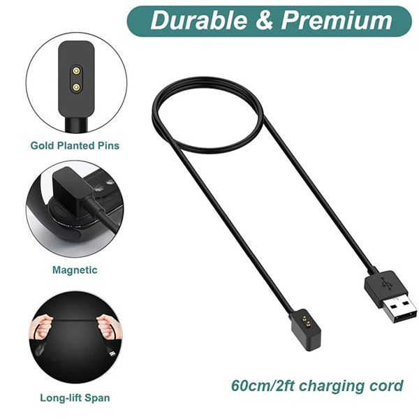 کابل شارژ وایت ولف مدل WF-Cable مناسب برای ساعت هوشمند شیائومی Mi Band 9