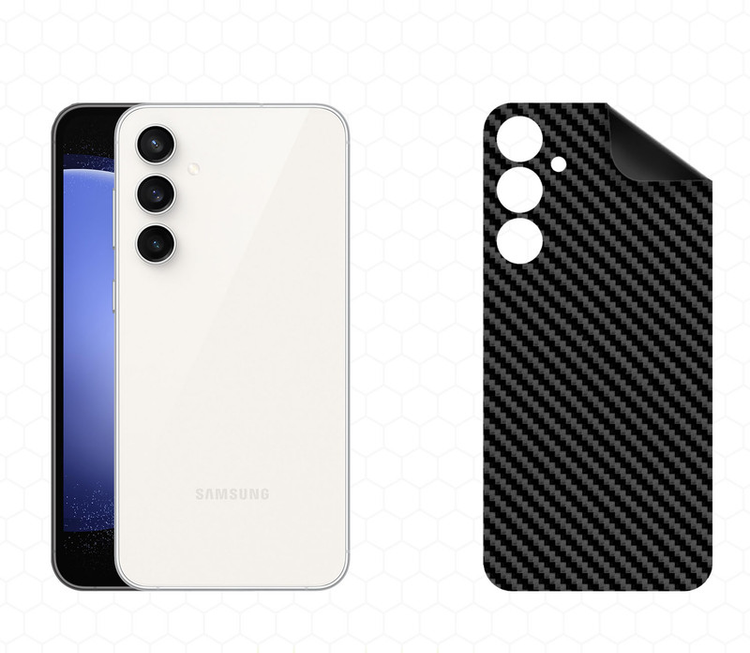 برچسب پوششی مولتی نانو طرح کربن مدل X-F1C مناسب برای گوشی موبایل سامسونگ Galaxy S23 FE