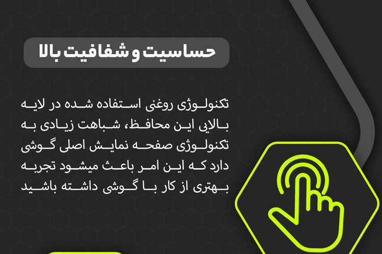 محافظ صفحه نمایش خودرو مولتی نانو مدل X-S1N مناسب برای کی ام سی T8