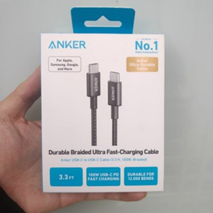 کابل تبدیل USB-C به USB-C مدل A7895 طول 1 متر