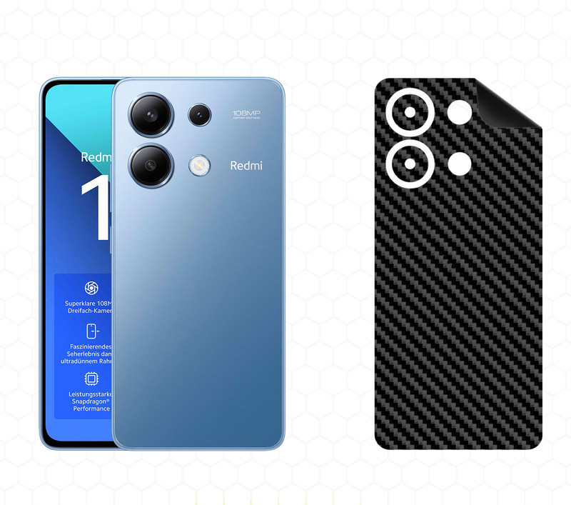 برچسب پوششی طرح کربن مولتی نانو D`HARDمدل X-F1C مناسب برای گوشی موبایل شیائومی Redmi Note 13 4G