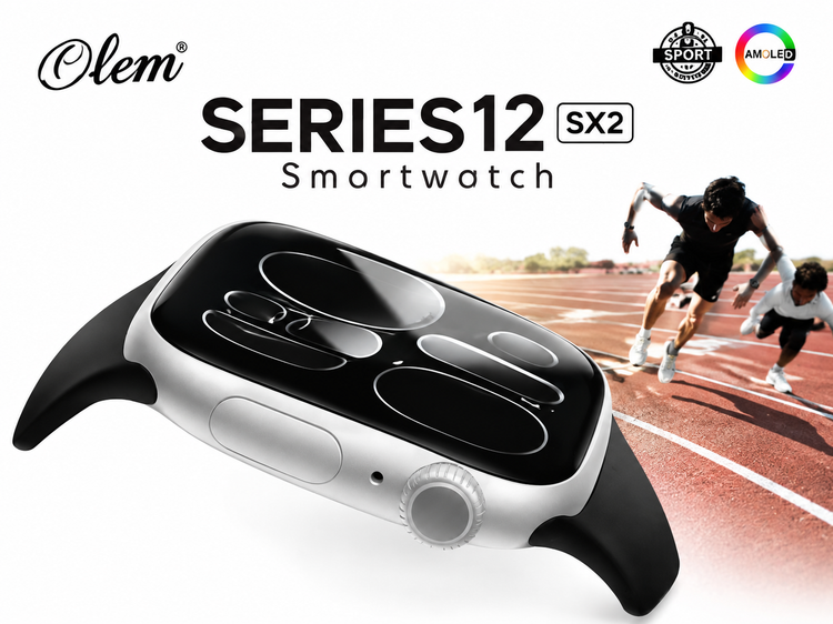 ساعت هوشمند Oeplu مدل SX2 Series 12 با نمایشگر Super AMOLED ساعت هوشمند Oeplu مدل SX2 Series 12 با نمایشگر Super AMOLED اورجینال